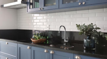 Quy trình thiết kế, thi công tủ bếp tân cổ điển